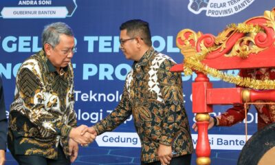 Wali Kota Tangsel dengan Gubernur Banten